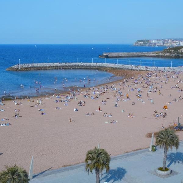 Apartamento Arbeyal Playa Gijon Ngoại thất bức ảnh